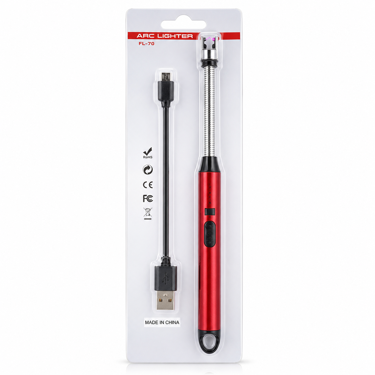ArcFlex Pro™ | Encendedor Eléctrico Recargable, Flexible y Sin Gas