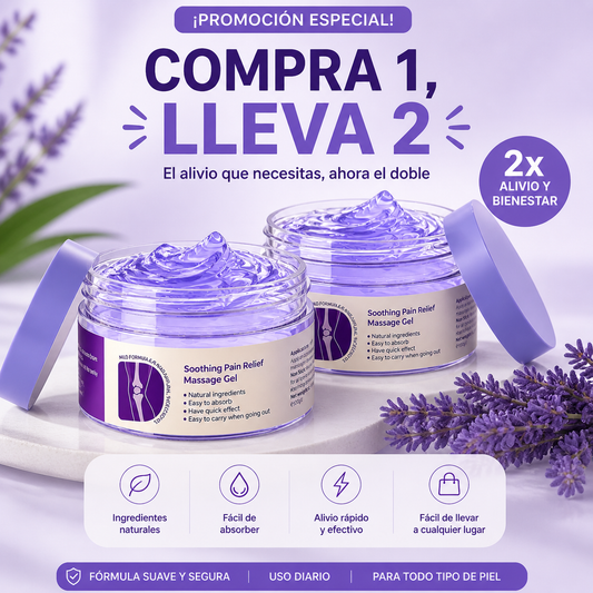 Alivio Instantáneo y Relajación: Gel de Masaje que Revitaliza