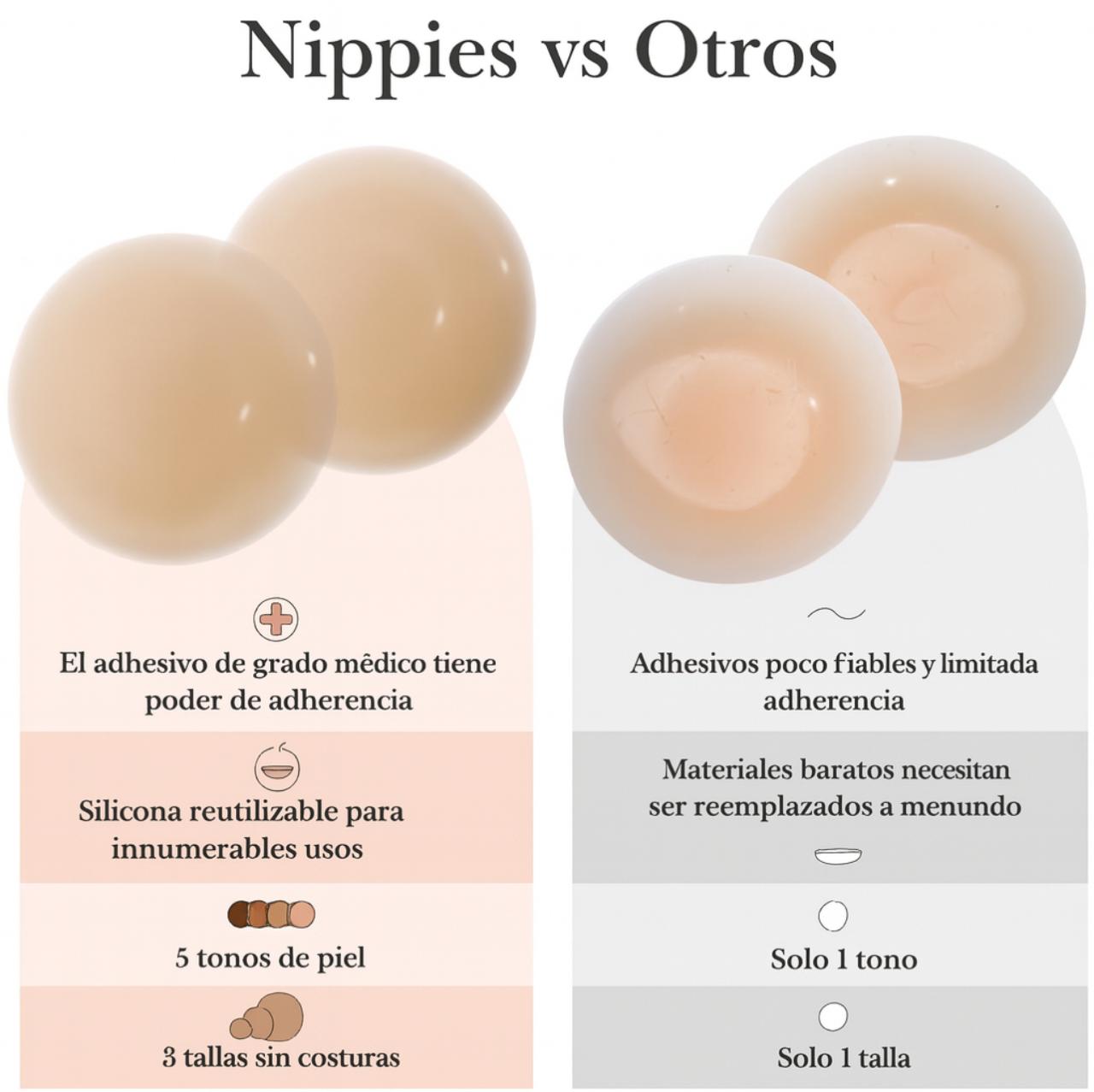 Cubiertas Invisibles para Pezones