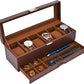Caja Organizador de Relojes Elegante