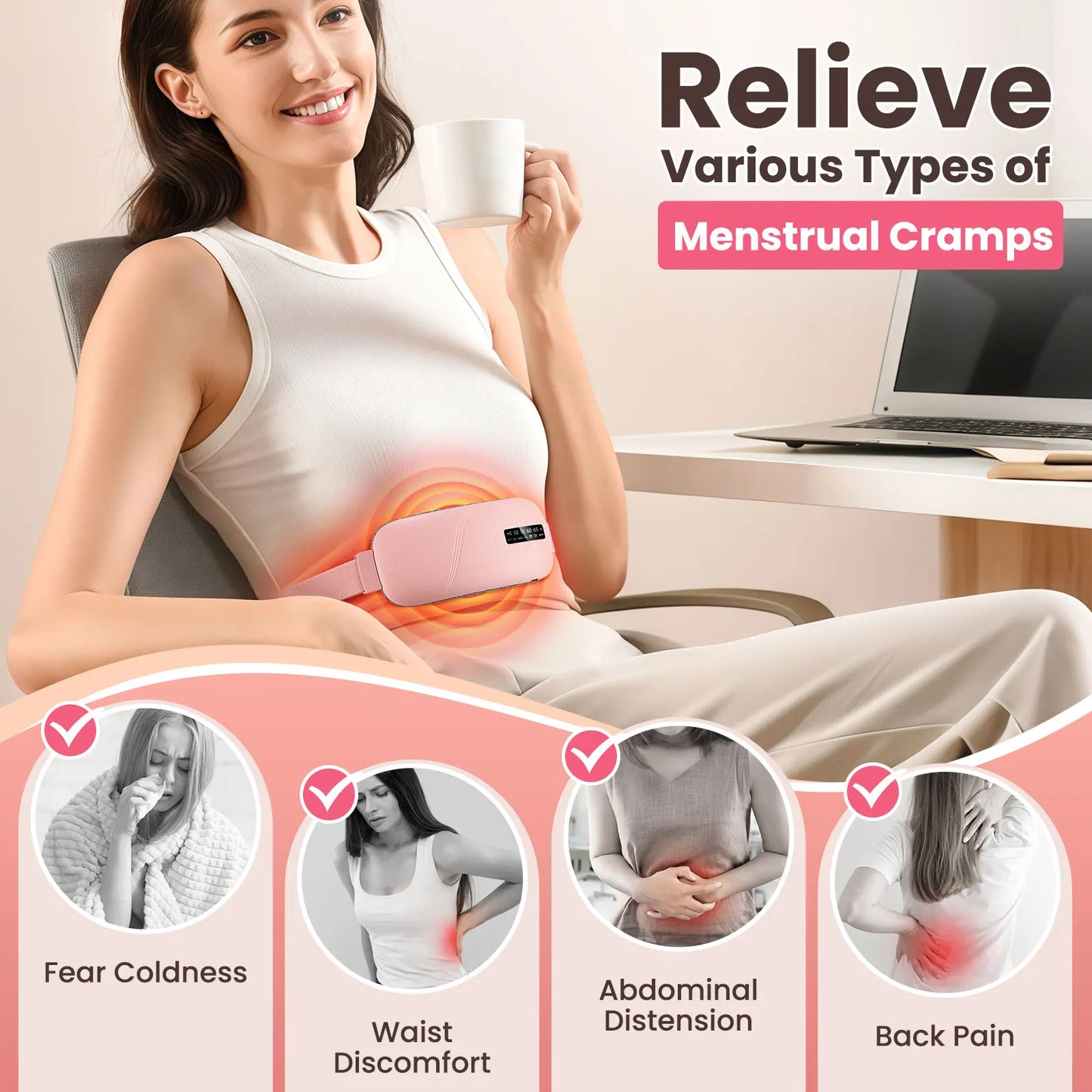 Faja Térmica Alivio Menstrual