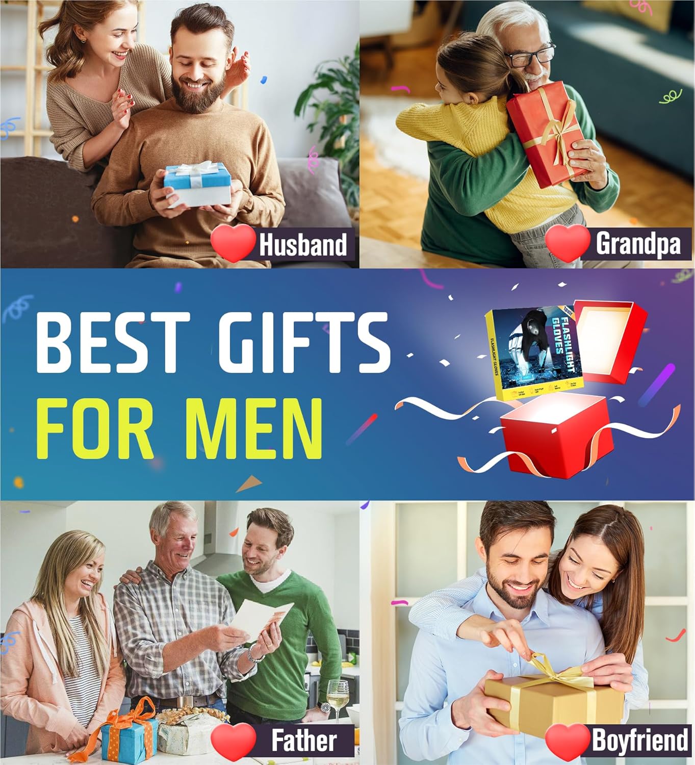 Guantes Con Linterna LED