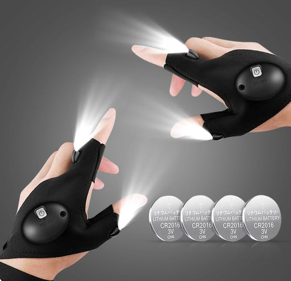 Guantes Con Linterna LED